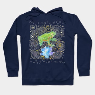 Green Tree Frog Hoodie